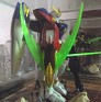 1:100 Bandai Gundam Gundam Wind Zero. De lado mostrando accesorios mobiles. Uploaded by Asgard